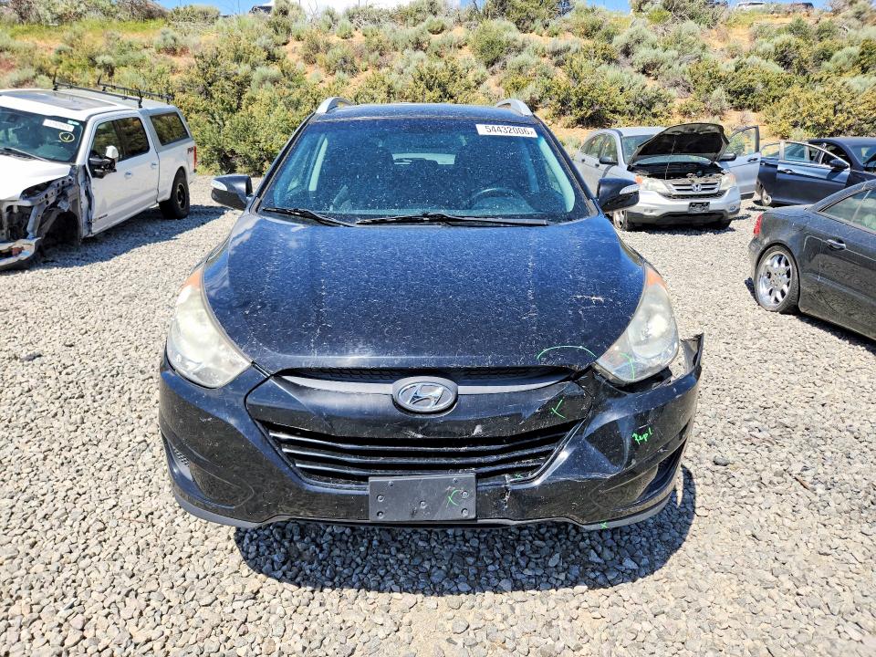 2012 Hyundai VIN KM8JU3AC8CU407785 COPART salvage auction — FRONT END, Nv - Salvage Title, sold $1,200 on 2026-07-02 (photo 5)