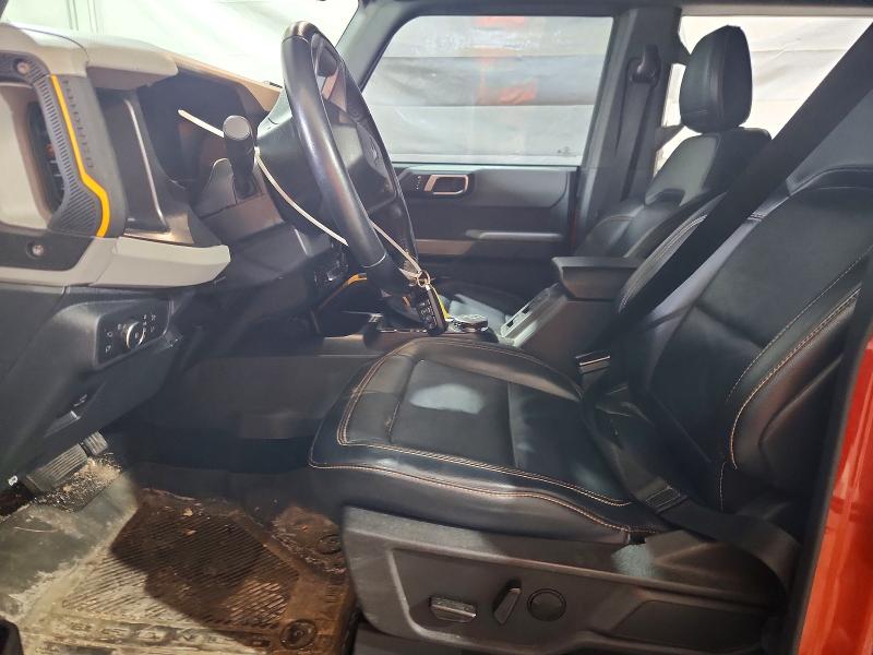 2022 Ford Bronco VIN 1FMEE5DP7NLB16373 COPART salvage auction — FRONT END, Me - Cert Of Title-Salvage Collisio, sold $17,000 on 2026-07-02 (photo 7)