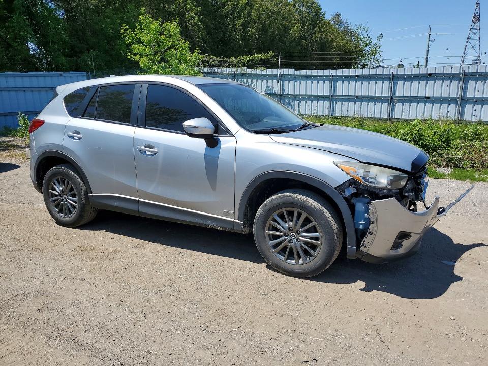 2016 Mazda Cx-5 VIN JM3KE4CY8G0666687 COPART salvage auction — FRONT END, Salvage Title, sold $525 on 2026-07-28 (photo 4)