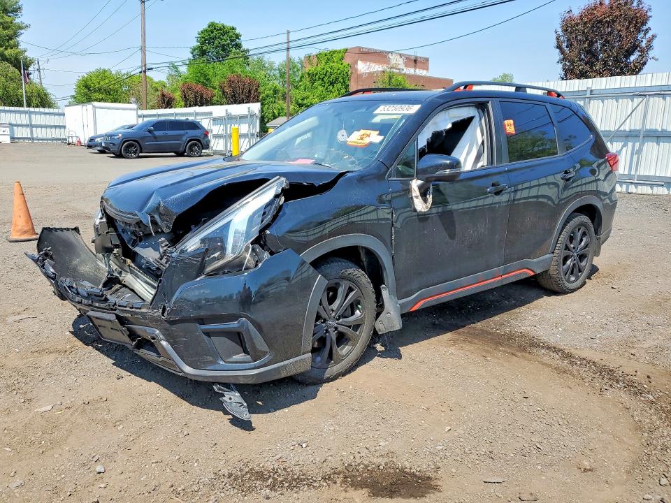 2024 Subaru Forester VIN JF2SKAGC1RH416633 COPART salvage auction — FRONT END, Ct - Cert Of Title-Salvage, sold $3,850 on 2026-07-10 (photo 1)