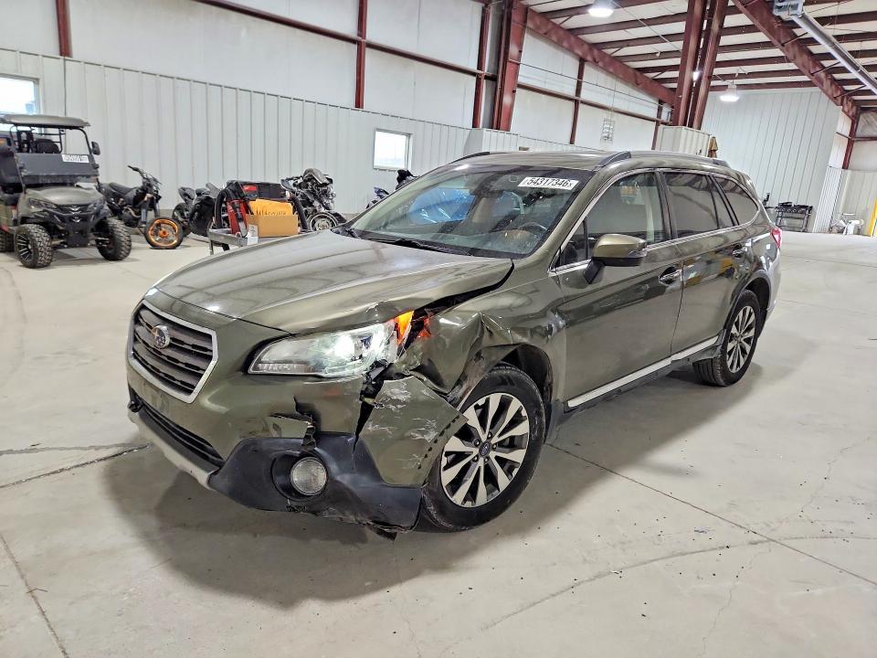 2017 Subaru Outback VIN 4S4BSATC3H3381489 COPART salvage auction — FRONT END, Tx - Salvage Vehicle Title, sold $5,100 on 2026-07-03 (photo 1)