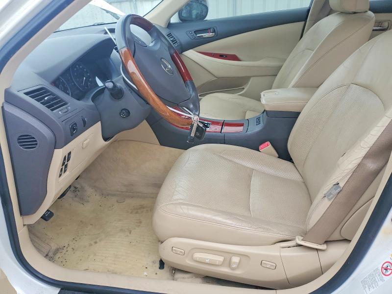 2009 Lexus Es 350 VIN JTHBJ46G992287405 COPART salvage auction — FRONT END, KS - CERT OF TITLE-SALVAGE, sold $775 on 2026-07-16 (photo 7)