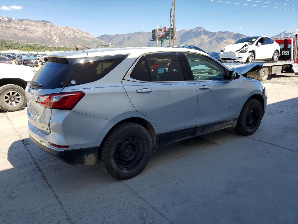 2020 Chevrolet Equinox VIN 2GNAXTEVXL6162369 COPART salvage auction — FRONT END, Ut - Salvage Certificate, sold $1,950 on 2026-07-20 (photo 3)