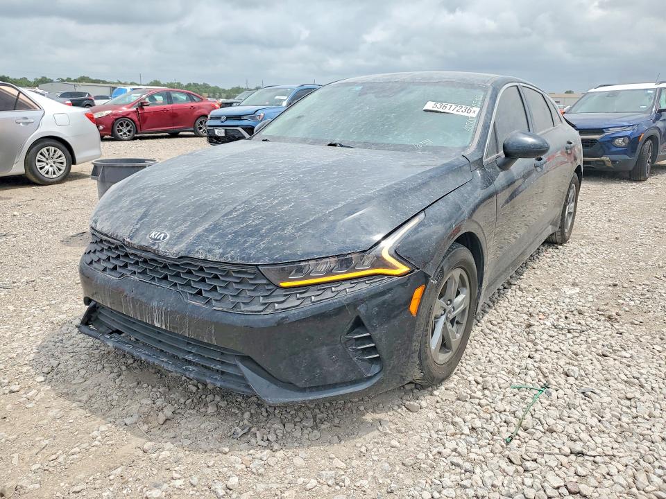 2021 Kia K5 VIN 5XXG14J25MG071654 COPART salvage auction — REAR END, Salvage Title, sold $2,750 on 2026-07-16 (photo 1)