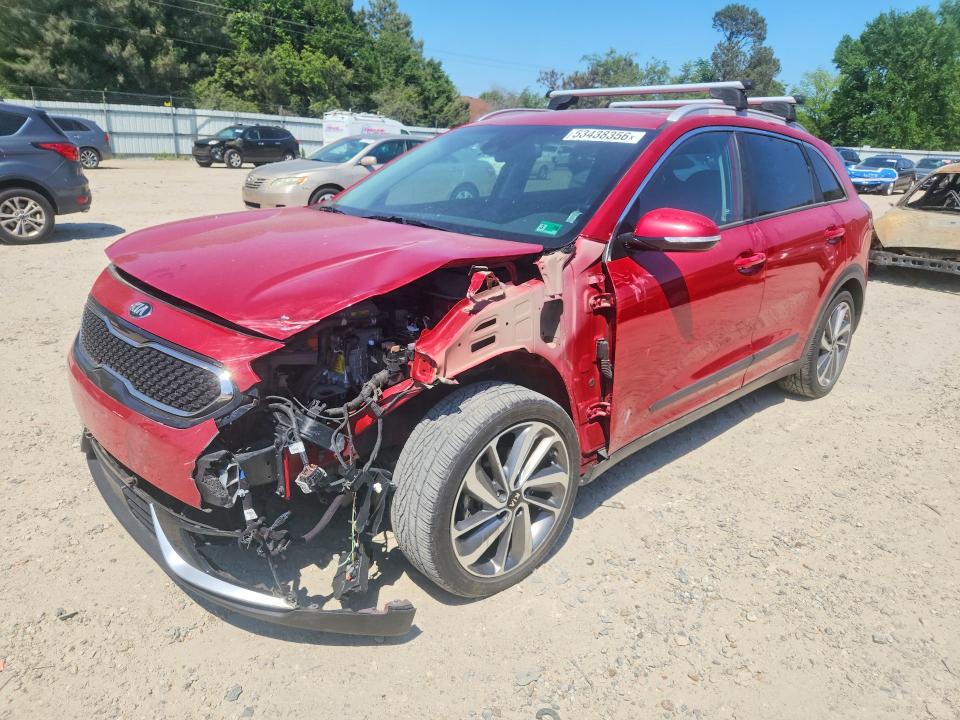 2017 Kia Niro VIN KNDCE3LC6H5049076 COPART salvage auction — FRONT END, Va - Certificate Of Title, sold $600 on 2026-07-28 (photo 1)