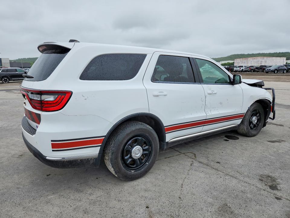 2021 Dodge Durango VIN 1C4SDJFT8MC662921 COPART salvage auction — FRONT END, Ok - Dis/Dlr/Exp Only Salvage Title, sold $7,100 on 2026-07-24 (photo 3)
