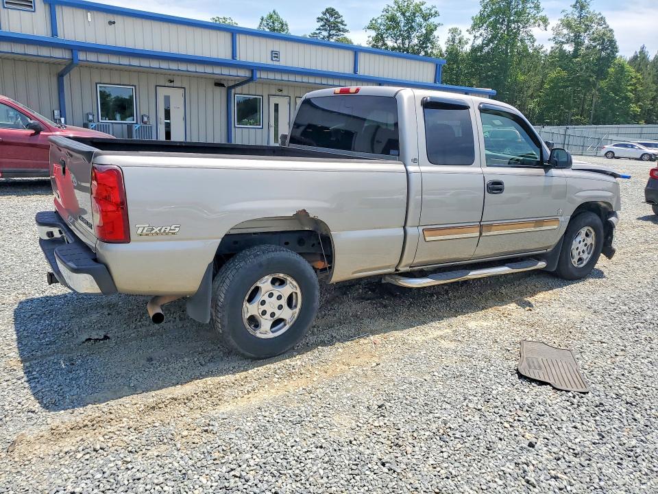 2003 Chevrolet Silverado 1500 VIN 2GCEC19TX31314585 COPART salvage auction — FRONT END, Nc - Salvage Certificate Of Title, sold $1,350 on 2026-07-02 (photo 3)