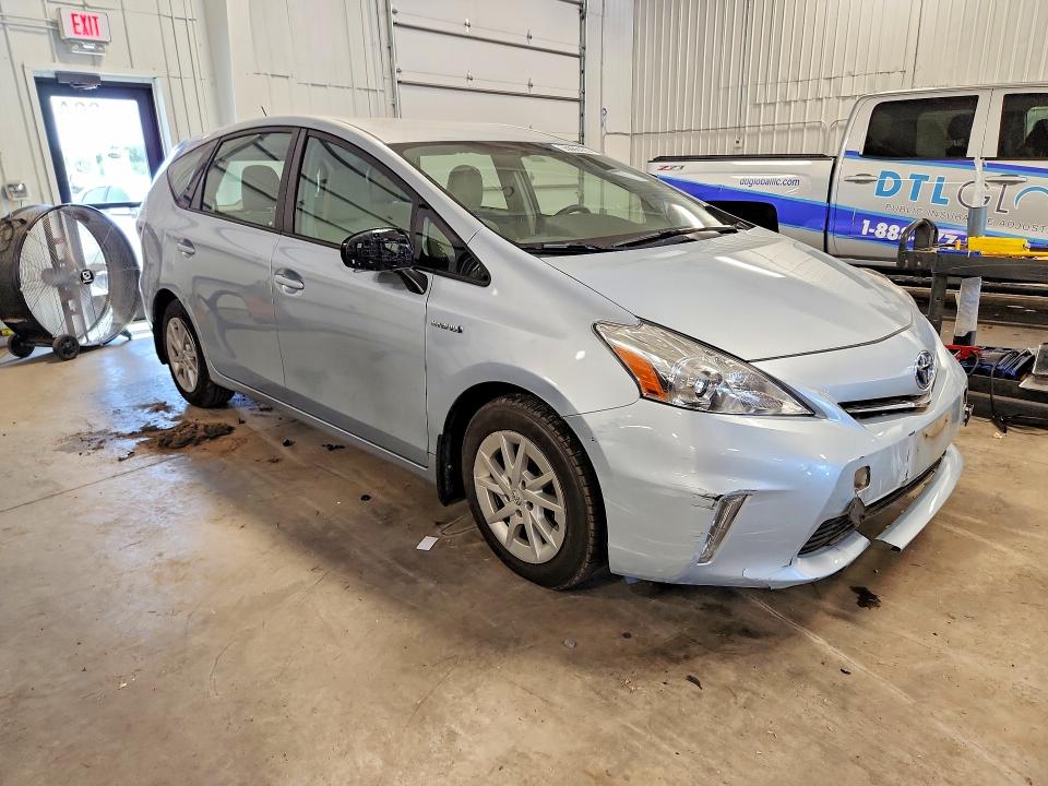 2012 Toyota Prius VIN JTDZN3EU8C3052260 COPART salvage auction — FRONT END, Mn - Cert Of Title-Salvage, sold $2,950 on 2026-07-16 (photo 4)