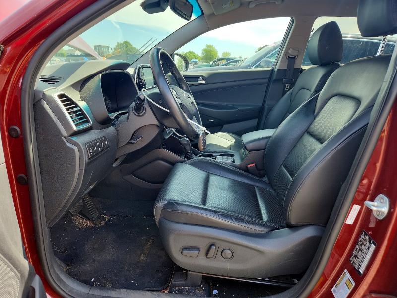 2019 Hyundai Tucson VIN KM8J3CAL1KU978309 COPART salvage auction — REAR END, Nj - Cert Of Title-Salvage, sold $4,850 on 2026-07-07 (photo 7)