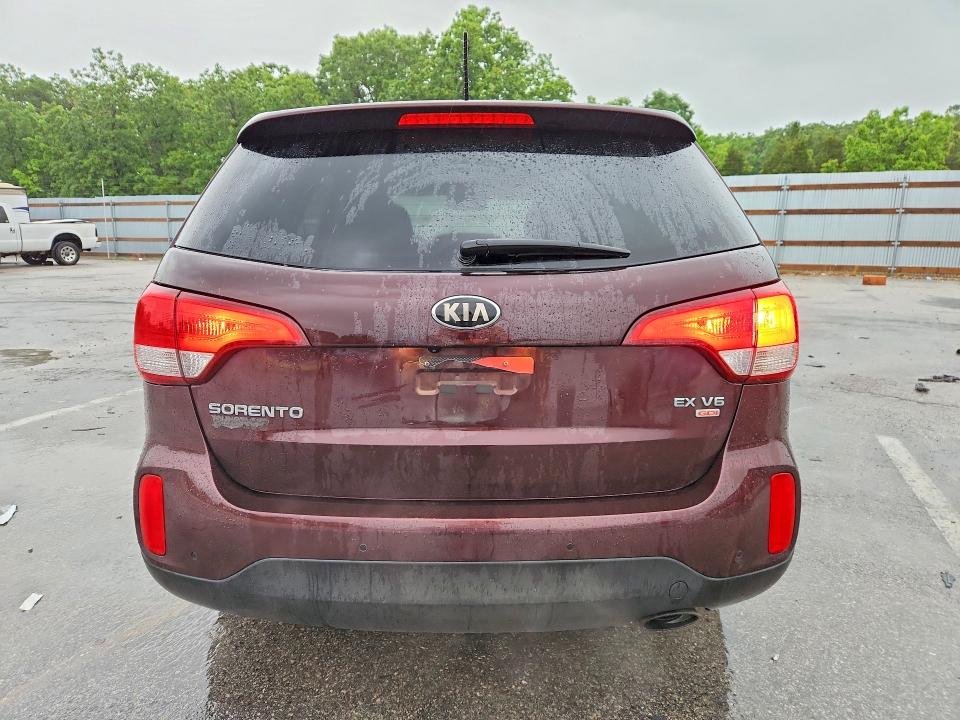 2014 Kia VIN 5XYKU4A7XEG476080 COPART salvage auction — HAIL, Mo - Salvage Certificate Of Title, sold $1,450 on 2026-07-06 (photo 6)