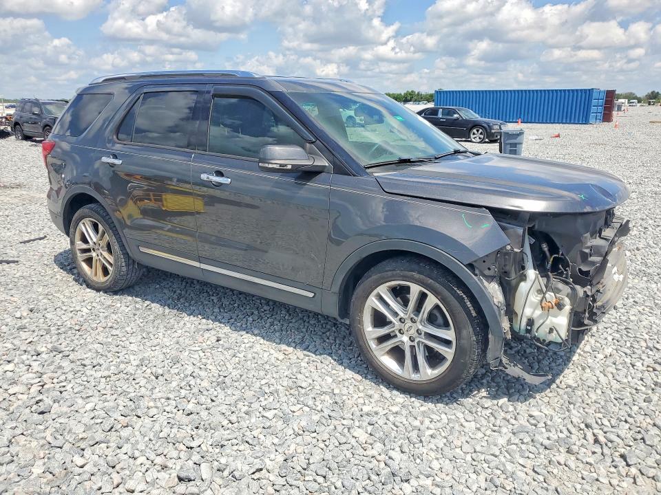 2016 Ford Explorer VIN 1FM5K7F80GGB09660 COPART salvage auction — FRONT END, Fl - Cert Of Title Slvg Rebuildable, sold $1,650 on 2026-07-02 (photo 4)