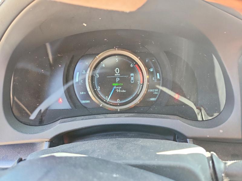 2016 Lexus Is 200t VIN JTHBA1D25G5033921 COPART salvage auction — FRONT END, Ca - Salvage Certificate, sold $4,600 on 2026-07-07 (photo 9)