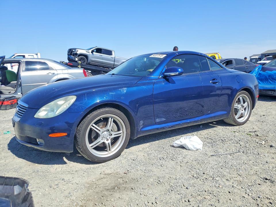 2002 Lexus Sc 430 VIN JTHFN48Y020017234 COPART salvage auction — ROOF, Ca - Salvage Certificate, sold $525 on 2026-07-02 (photo 1)
