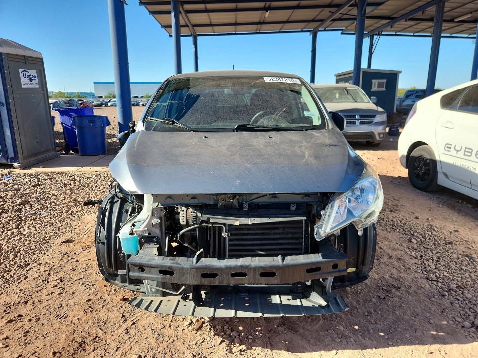 2021 Mitsubishi VIN ML32AUHJ7MH007693 COPART salvage auction — FRONT END, Az - Cert Of Title - Salvage, sold $1,900 on 2026-07-07 (photo 5)