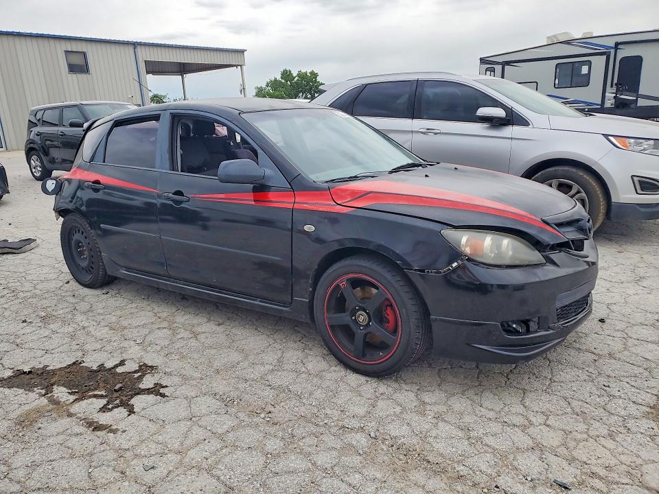 2008 Mazda 3 VIN JM1BK343981837313 COPART salvage auction — REAR END, Mo - Salvage Certificate Of Title, sold $100 on 2026-07-30 (photo 4)