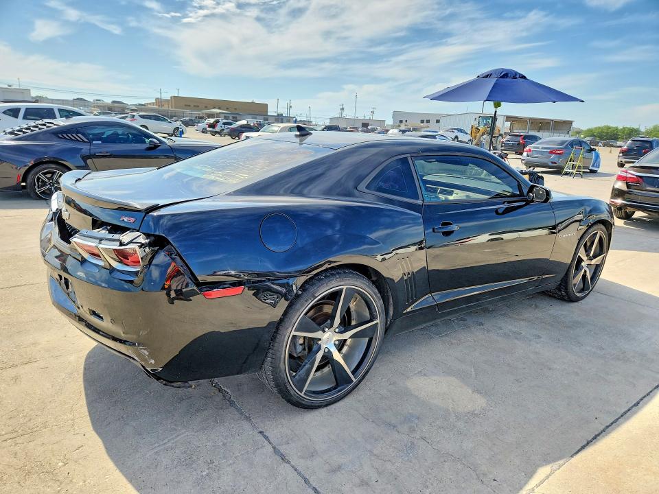 2011 Chevrolet Camaro VIN 2G1FB1ED3B9145735 COPART salvage auction — REAR END, Tx - Certificate Of Title, sold $1,350 on 2026-07-02 (photo 3)