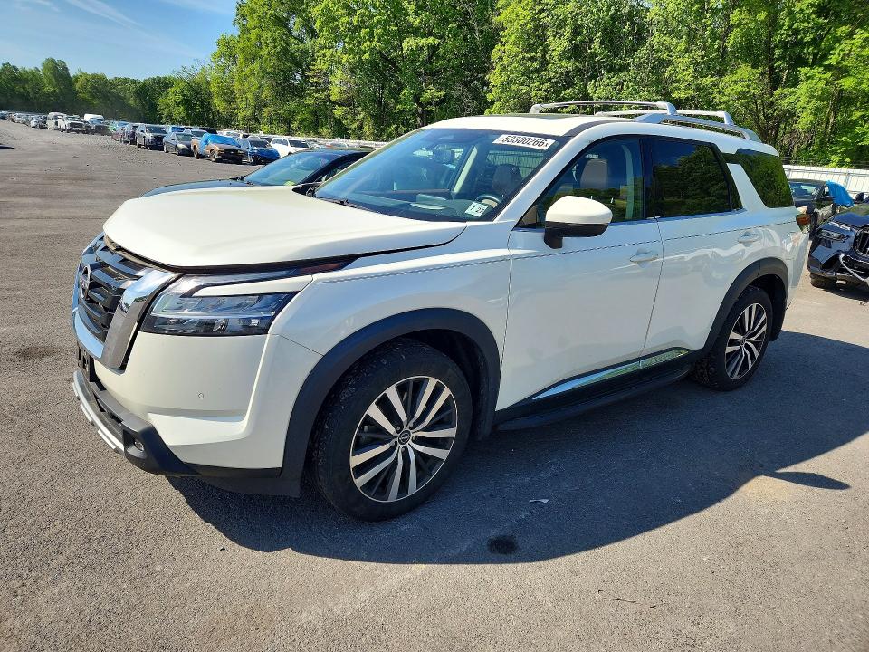 2022 Nissan Pathfinder VIN 5N1DR3DJ2NC255973 — COPART salvage auction photo