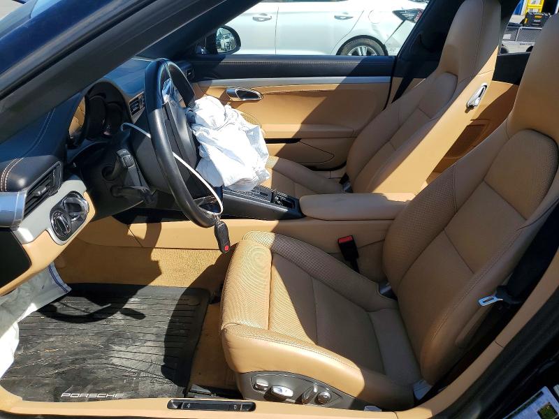 2016 Porsche 911 VIN WP0BB2A90GS136266 COPART salvage auction — FRONT END, CA - SALVAGE CERTIFICATE, sold $50,500 on 2026-07-31 (photo 7)