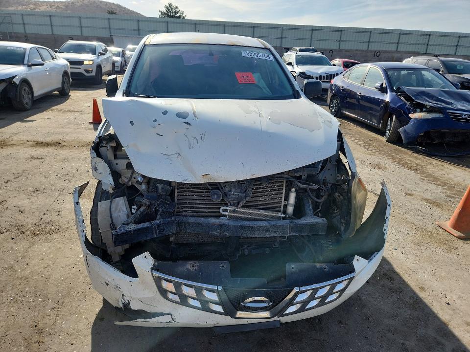 2013 Nissan Rogue sport VIN JN8AS5MV9DW638353 COPART salvage auction — FRONT END, Nm - Cert Of Title-Salvage, sold $175 on 2026-07-06 (photo 5)