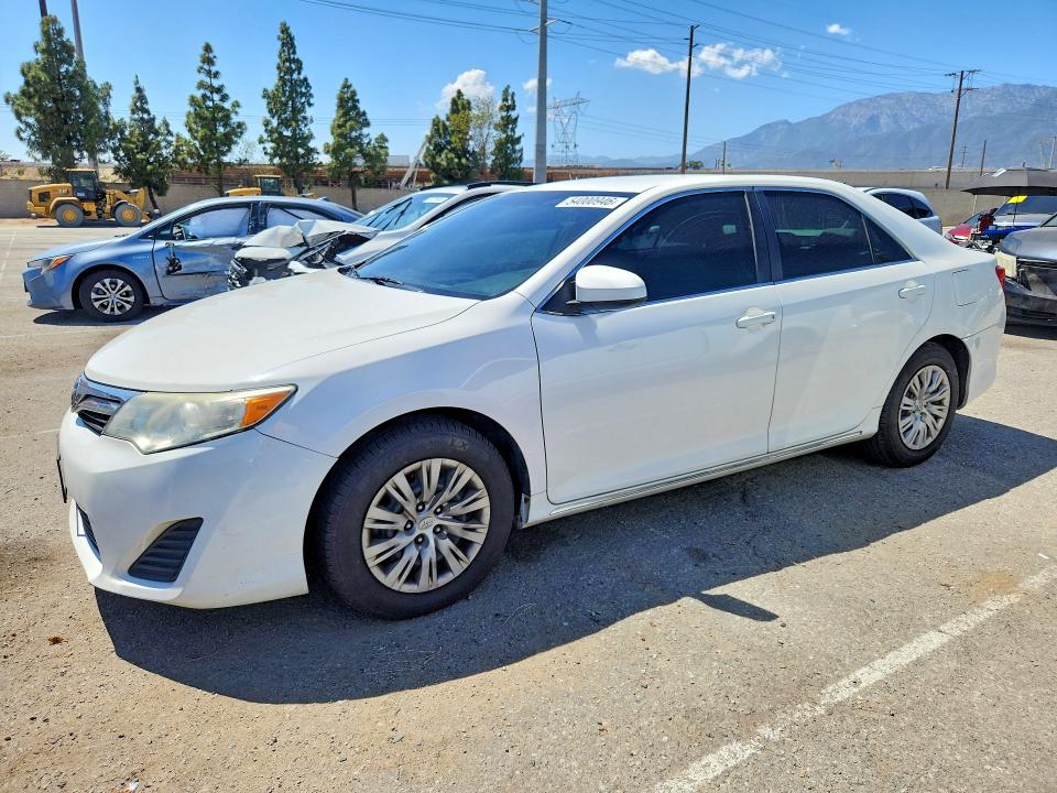 2014 Toyota Camry VIN 4T4BF1FK0ER434541 COPART salvage auction — REAR END, Ca - Salvage Certificate, sold $2,300 on 2026-07-02 (photo 1)