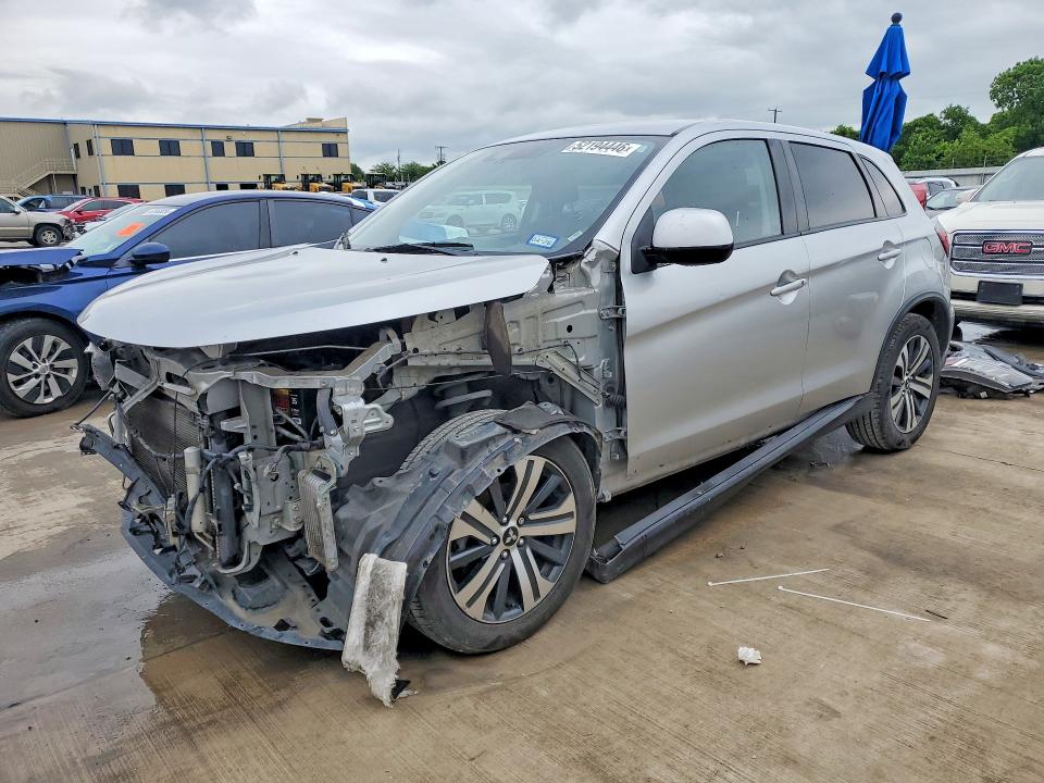 2021 Mitsubishi VIN JA4ARUAU4MU033045 COPART salvage auction — FRONT END, Tx - Salvage Vehicle Title, sold $2,500 on 2026-07-30 (photo 1)