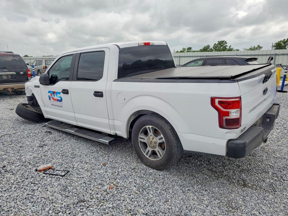 2018 Ford F-150 VIN 1FTEW1CB1JKE77047 COPART salvage auction — FRONT END, Tx - Salvage Vehicle Title, sold $4,150 on 2026-07-27 (photo 2)