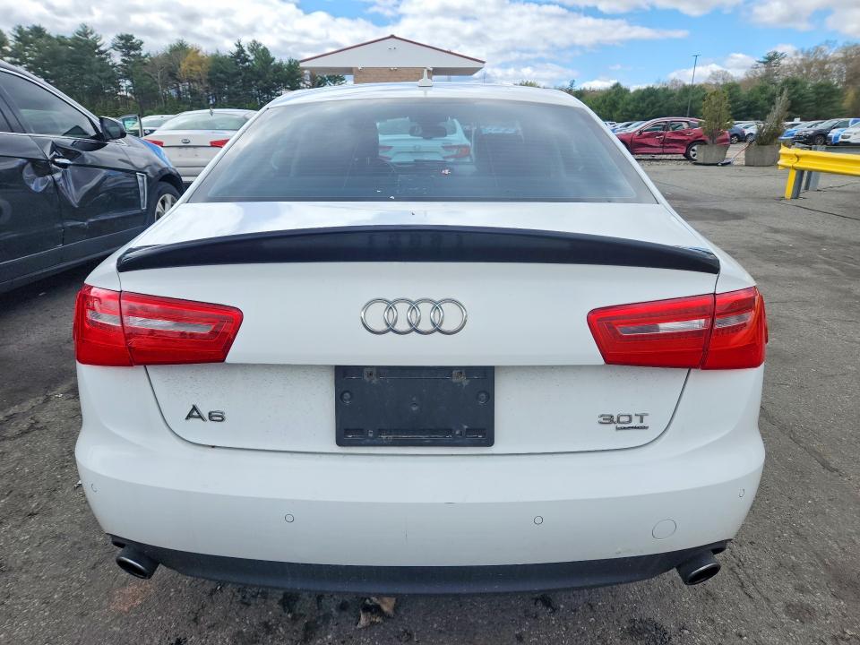 2014 Audi A6 VIN WAUFGAFC6EN049949 COPART salvage auction — FRONT END, Id - Salvage Certificate Of Title, sold $1,700 on 2026-07-23 (photo 6)