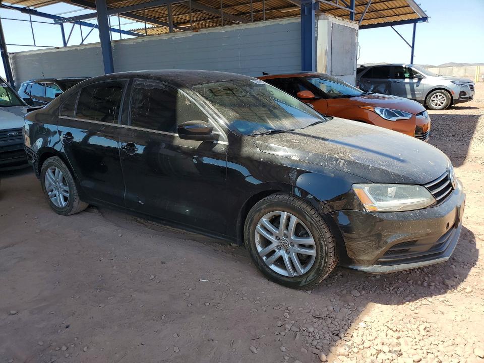 2017 Volkswagen Jetta VIN 3VW2B7AJ7HM282808 COPART salvage auction — REAR END, Az - Cert Of Title - Salvage, sold $2,450 on 2026-07-02 (photo 4)
