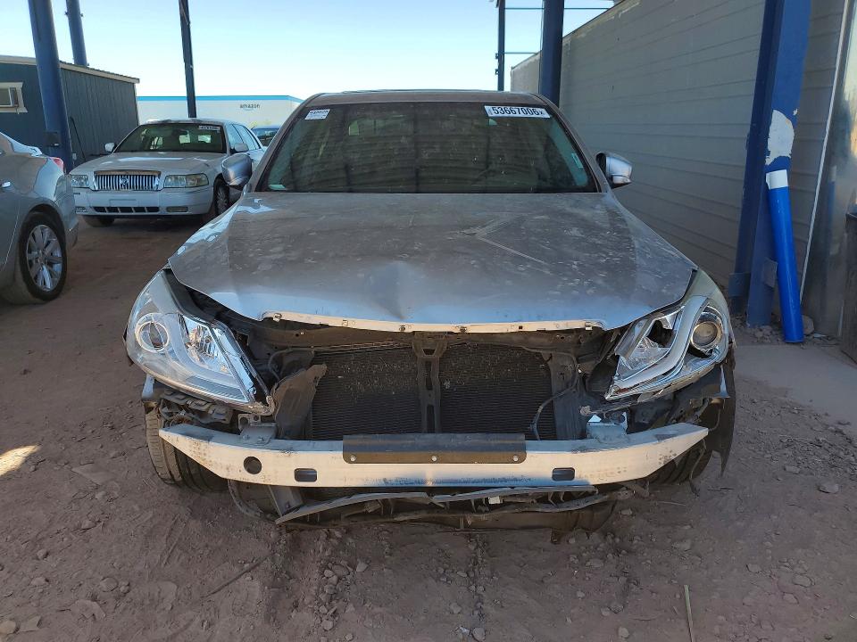 2012 Hyundai VIN KMHGC4DD3CU207582 COPART salvage auction — FRONT END, Az - Certificate Of Title, sold $1,250 on 2026-07-21 (photo 5)