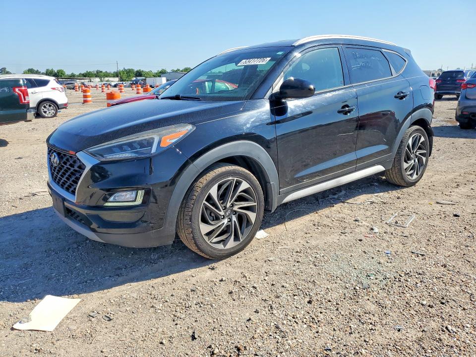 2019 Hyundai Tucson VIN KM8J33AL3KU049061 COPART salvage auction — REAR END, Tx - Salvage Vehicle Title, sold $5,100 on 2026-07-20 (photo 1)