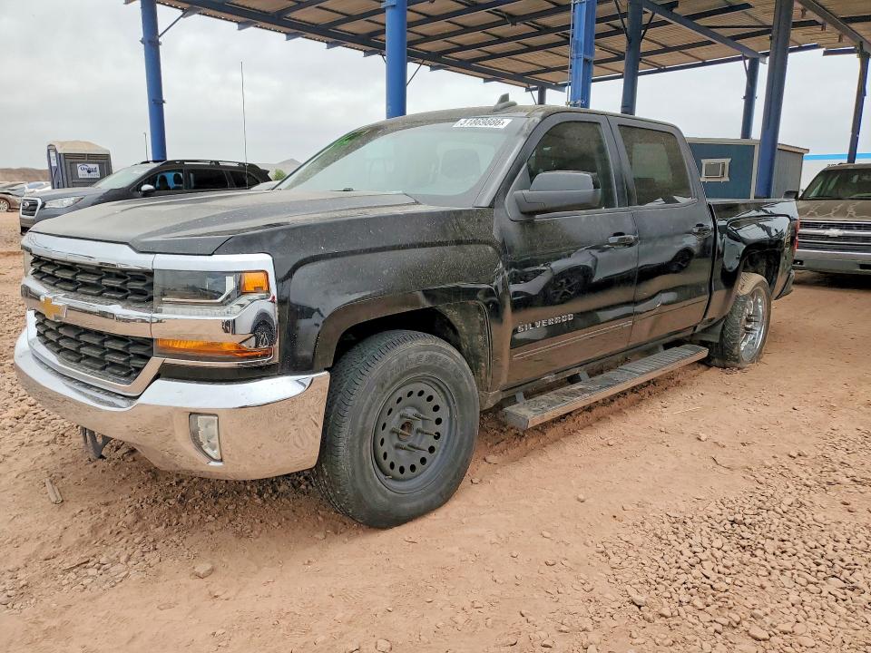 2018 Chevrolet Silverado 1500 VIN 3GCPCREC1JG283664 COPART salvage auction — REAR END, AZ - CERT OF TITLE - SALVAGE, sold $4,850 on 2026-07-09 (photo 1)