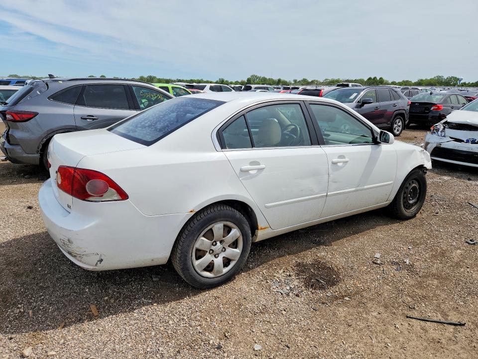 2008 Kia Optima VIN KNAGE123485194279 COPART salvage auction — FRONT END, Il - Salvage Certificate, sold $275 on 2026-07-07 (photo 3)