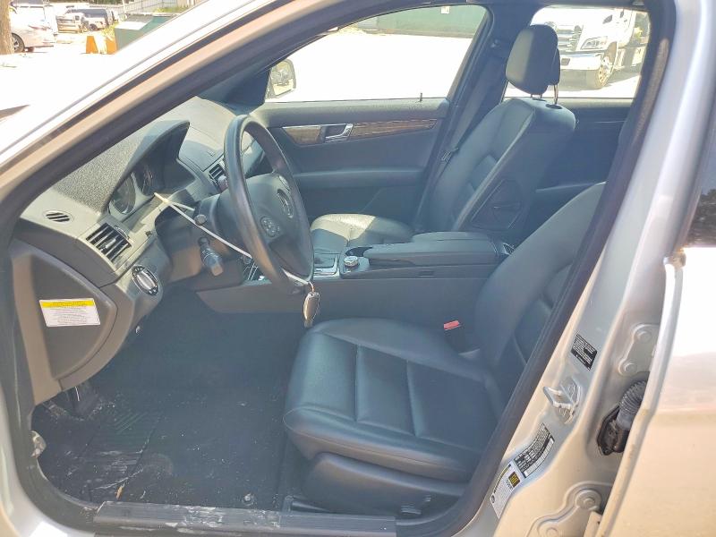 2008 Mercedes-benz C-klasse VIN WDDGF56X28F043154 COPART salvage auction — FRONT END, Nc - Salvage Certificate Of Title, sold $325 on 2026-07-24 (photo 7)