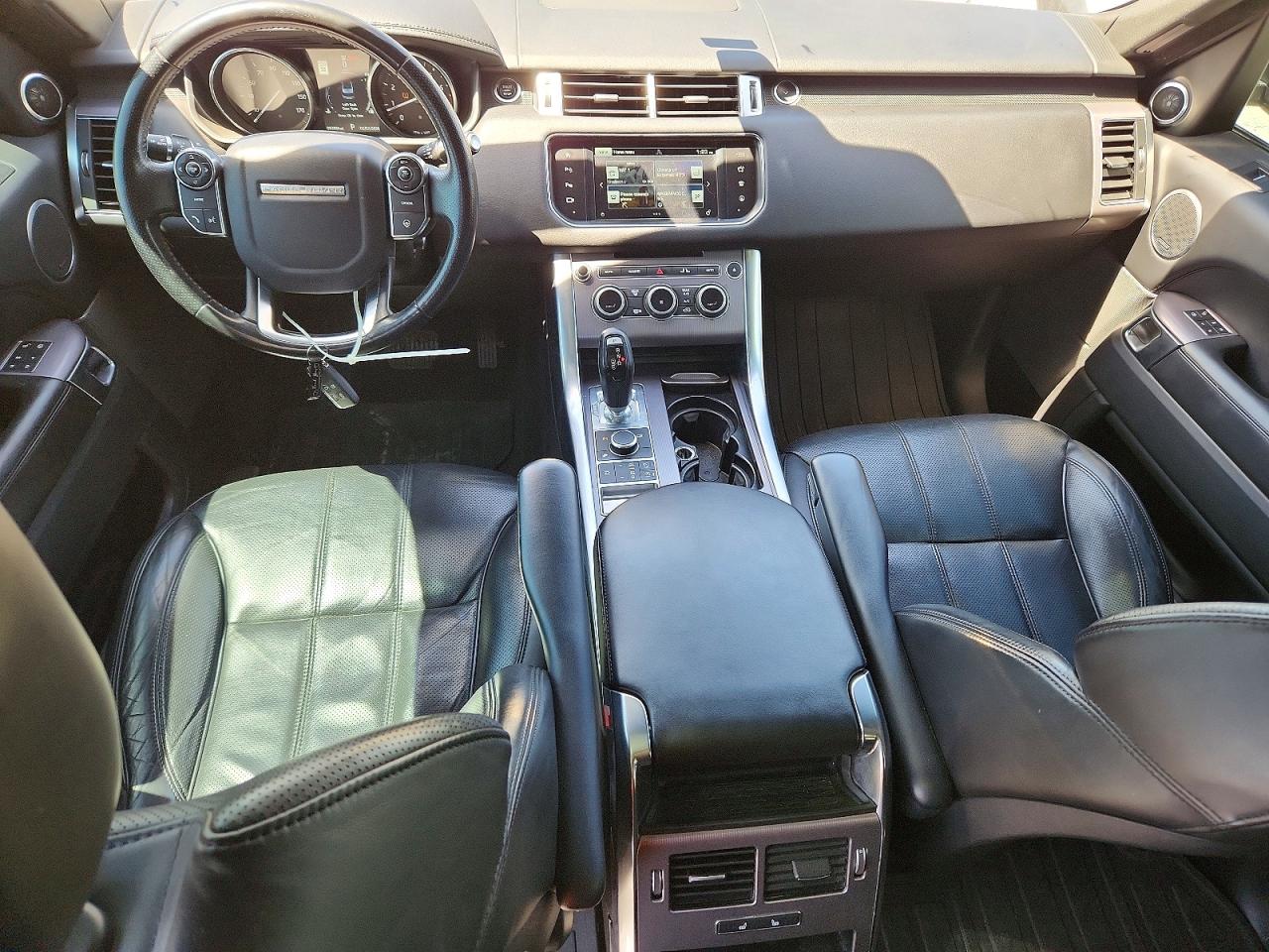 2016 Land Rover Range Rover Sport VIN SALWR2PF1GA115533 COPART salvage auction — Front End, NE - CERT OF TITLE-SALVAGE, sold $6,300 on 2026-06-30 (photo 8)