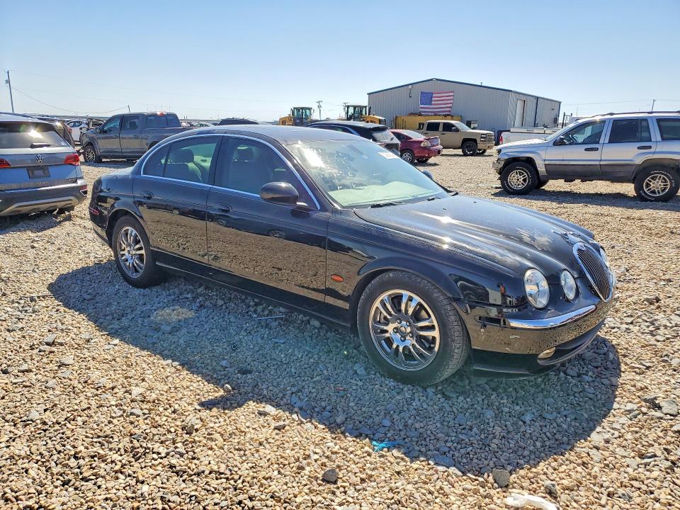 2003 Jaguar S type VIN SAJEA01U33HM85679 COPART salvage auction — FRONT END, Tx - Salvage Vehicle Title, sold $875 on 2026-07-07 (photo 4)