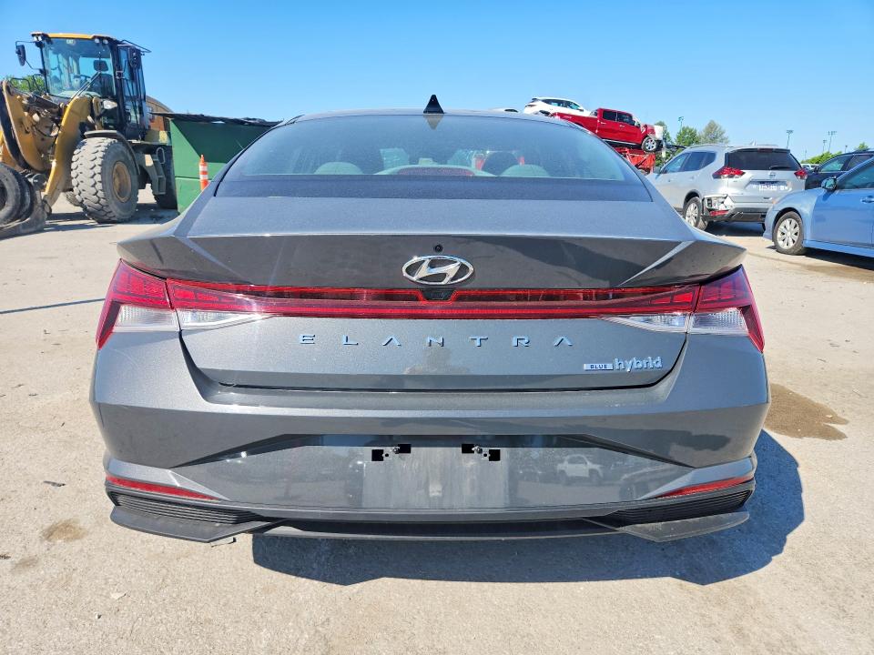 2023 Hyundai Elantra VIN KMHLM4AJ5PU089028 COPART salvage auction — HAIL, Mo - Certificate Of Title, sold $9,900 on 2026-07-14 (photo 6)