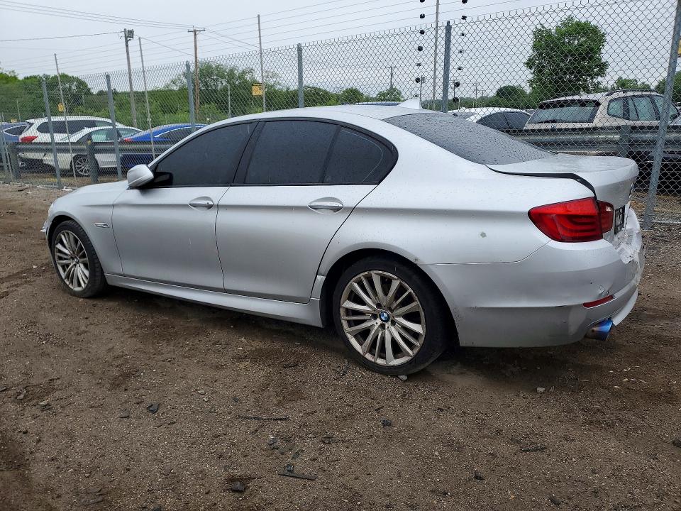 2011 BMW 5 series VIN WBAFR1C5XBC743471 COPART salvage auction — REAR END, Va - Cert Of Title-Salvage History, sold $875 on 2026-07-07 (photo 2)