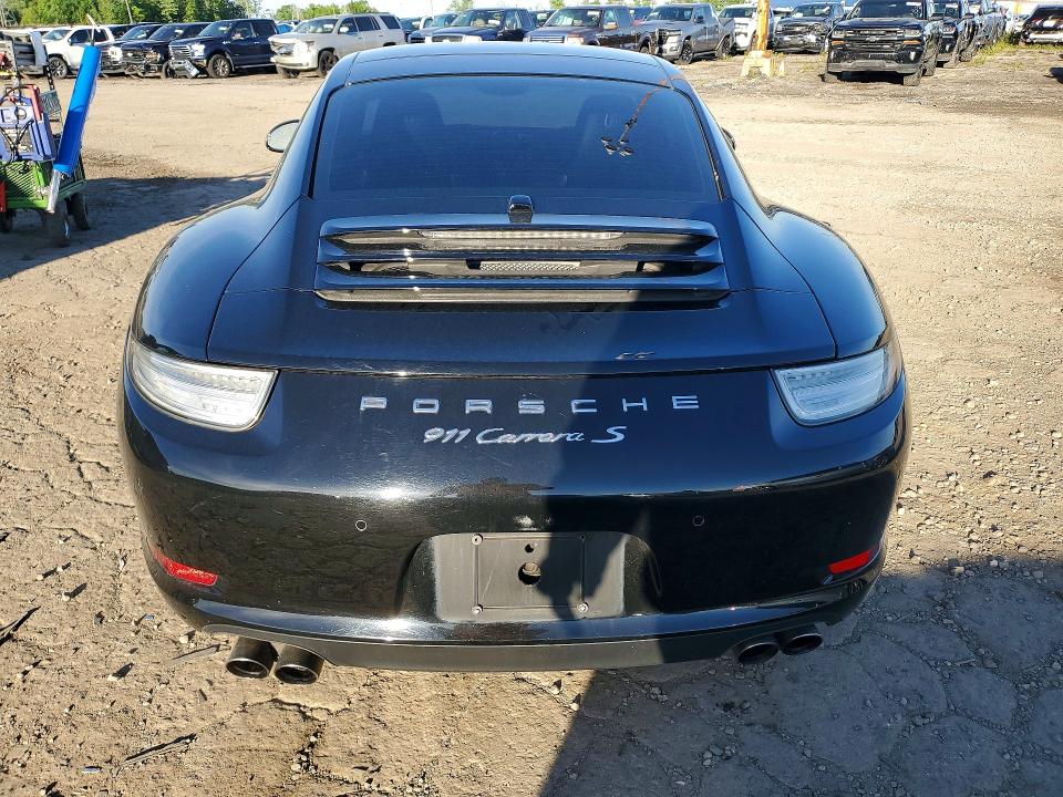 2012 Porsche 911 VIN WP0AB2A95CS120473 COPART salvage auction — FRONT END, MI - CERTIFICATE OF TITLE, sold $51,500 on 2026-07-28 (photo 6)