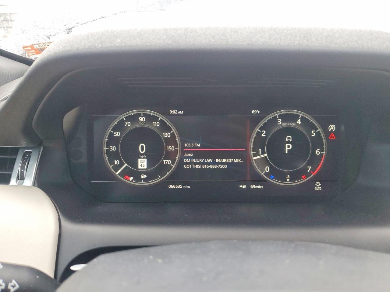 2020 Land Rover Discovery Sport VIN SALCL2FX9LH850048 COPART salvage auction — Front End, MO - SALVAGE CERTIFICATE OF TITLE, sold $8,200 on 2026-07-09 (photo 9)