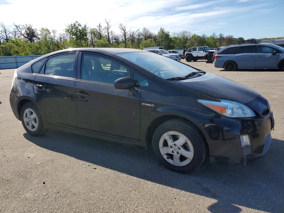 2011 Toyota Prius VIN JTDKN3DU3B5361043 COPART salvage auction — VANDALISM, Nj - Cert Of Title-Salvage, sold $725 on 2026-07-08 (photo 4)