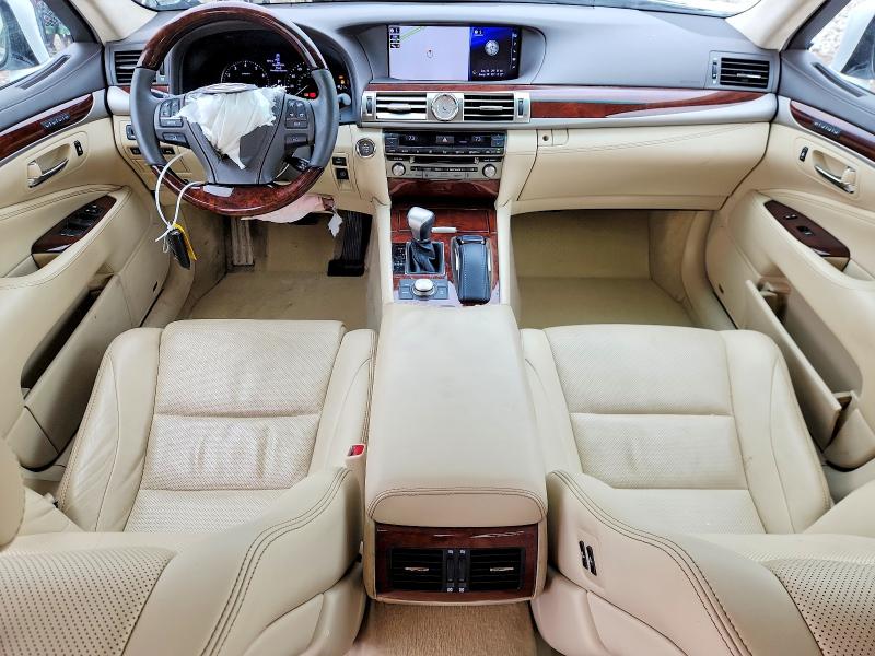 2017 Lexus Ls VIN JTHGL5EF8H5057950 COPART salvage auction — FRONT END, Tx - Salvage Vehicle Title, sold $2,499 on 2026-07-28 (photo 8)