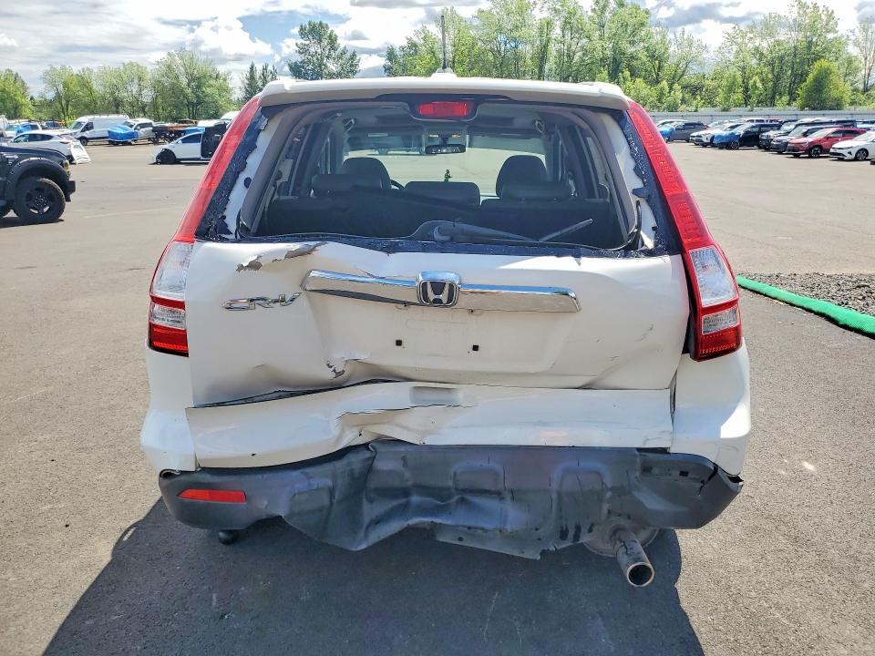2007 Honda Cr-v VIN JHLRE48787C016055 COPART salvage auction — REAR END, Or - Salvage Title Certificate, sold $1,150 on 2026-07-22 (photo 6)
