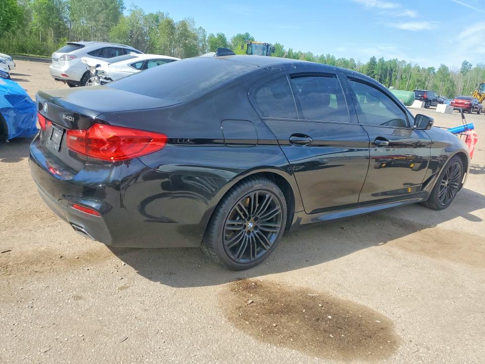 2019 BMW 5 series VIN WBAJE7C52KWW34316 COPART salvage auction — FRONT END, On - Permit No Brand - Unfit, sold $9,300 on 2026-07-30 (photo 3)