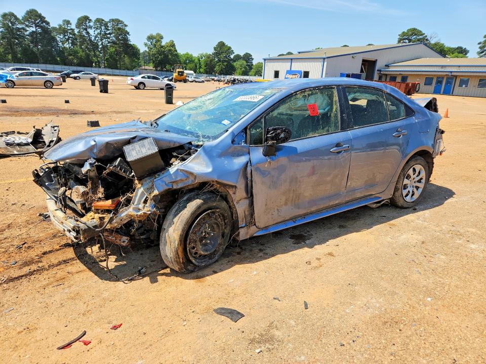 2022 Toyota Corolla VIN JTDEPMAE5NJ191841 COPART salvage auction — ALL OVER, Tx - Salvage Vehicle Title, sold $350 on 2026-07-13 (photo 1)