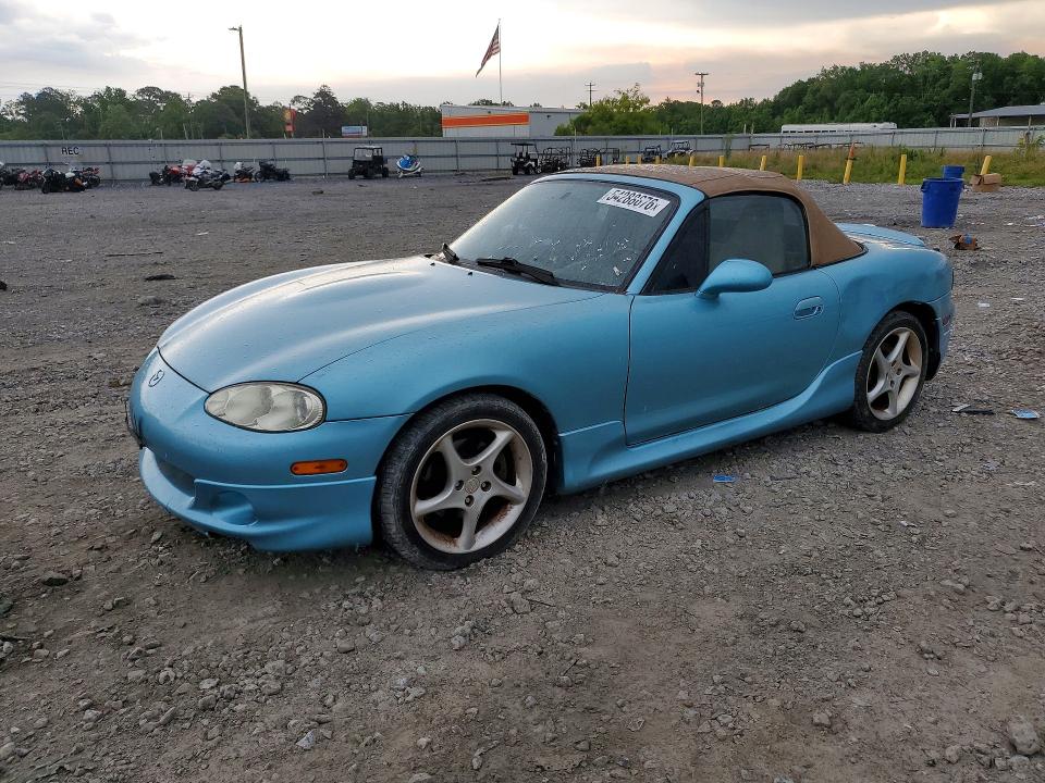 2002 Mazda Mx-5 miata VIN JM1NB353120229682 COPART salvage auction — REAR END, Mt - Certificate Of Title, sold $1,000 on 2026-07-23 (photo 1)