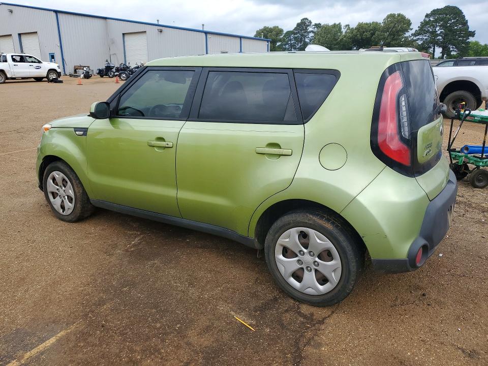 2014 Kia Soul VIN KNDJN2A28E7712787 COPART salvage auction — FRONT END, TX - SALVAGE VEHICLE TITLE, sold $1,300 on 2026-07-13 (photo 2)