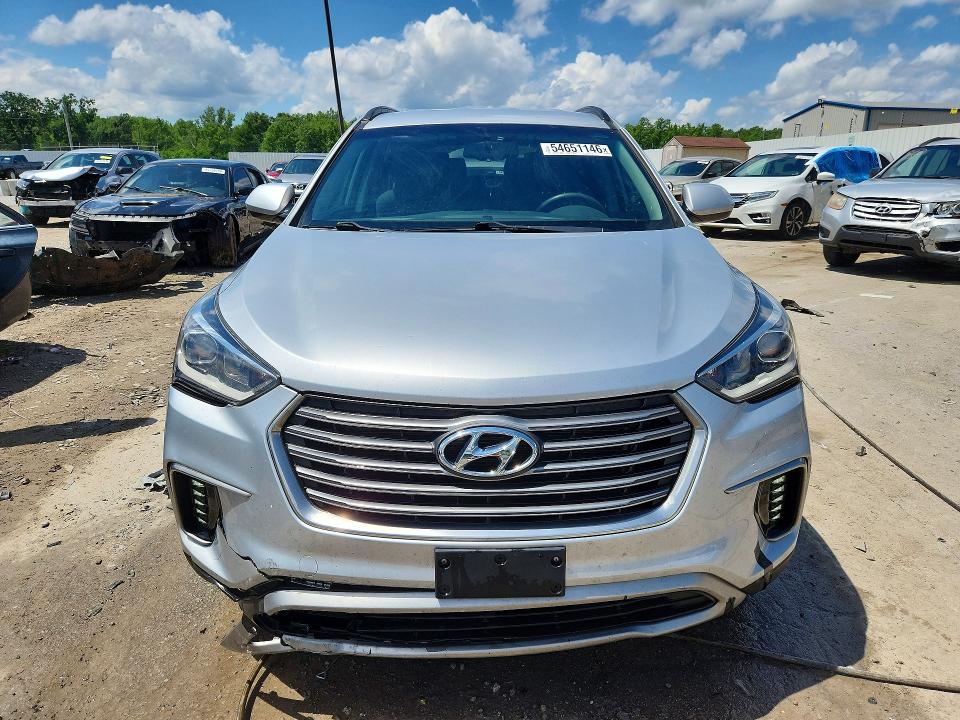 2017 Hyundai Santa fe VIN KM8SMDHF6HU171199 COPART salvage auction — FRONT END, Ky - Bill Of Sale/Part Only/No Titl, sold $2,100 on 2026-07-16 (photo 5)