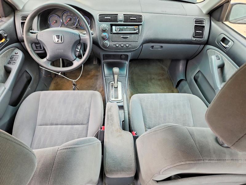 2004 Honda Civic VIN 2HGES16554H504071 COPART salvage auction — REAR END, Al - Cert Of Title-Salvage Title, sold $350 on 2026-07-29 (photo 8)