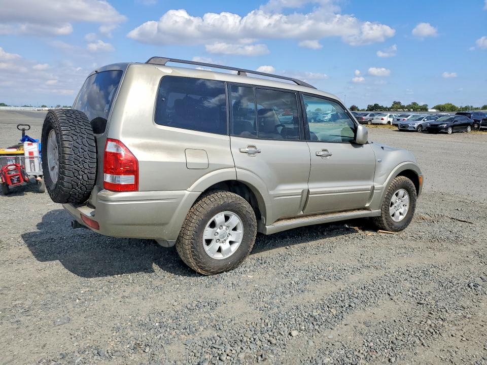 2004 Mitsubishi Montero VIN JA4MW51S04J009224 COPART salvage auction — REAR END, Ca - Dis/Dlr/Exp Only Clean Title, sold $375 on 2026-07-07 (photo 3)