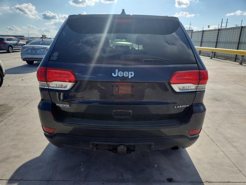 2014 Jeep Cherokee VIN 1C4RJEAG3EC145276 COPART salvage auction — HAIL, Tx - Salvage Vehicle Title, sold $2,400 on 2026-07-02 (photo 6)
